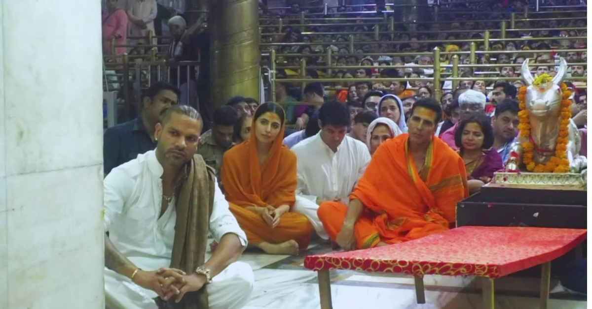 Shikhar Dhawan and Akshay Kumar visit the Mahakaleshwar temple, and Ajay Devgn posts a sincere birthday message for the actor.