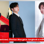 Jungkook: Cha Eun Woo gives Jungkook a military watch