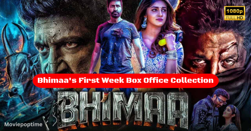 Bhimaa's First Week Box Office Collection Misses the Mark and May Find It Hard to Recoup Its Expense in Theaters