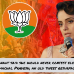 Kangana Ranaut said she would never contest elections from Himachal Pradesh; an old tweet resurfaces.