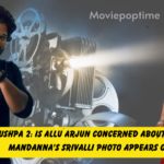 Pushpa 2 Is Allu Arjun Concerned About Rashmika Mandanna's Srivalli Photo Appears Online