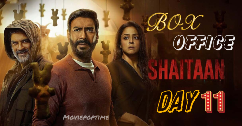 Shaitaan Box Office Collection Day 11 (Early Estimates) On Monday the second, Ajay Devgn's Horror Film Sees Its First Major Drop!