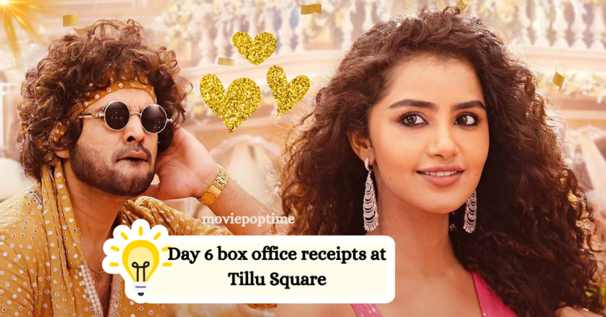 Day 6 box office receipts at Tillu Square Siddhu Jonnalagadda's movie is almost ₹50 cr in India