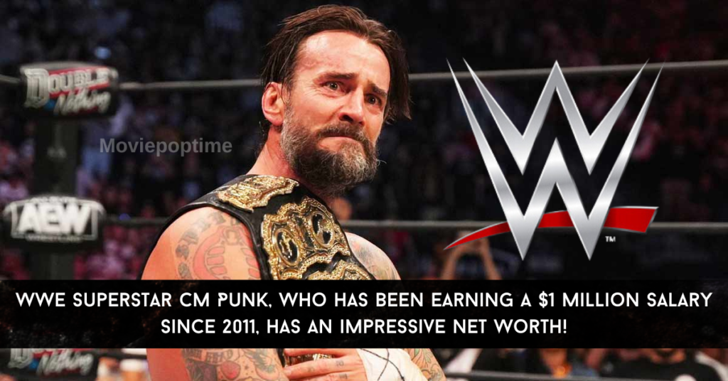 WWE Superstar CM Punk, who has been earning a $1 million salary since 2011, has an impressive net worth!