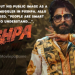 When asked about his public image as a Sandalwood smuggler in Pushpa, Allu Arjun responded, "People are smart enough to understand...".