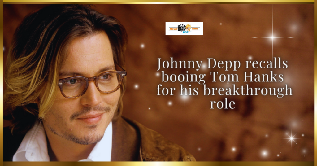 Johnny Depp recalls booing Tom Hanks for his breakthrough role and reveals that this movie star nearly played the iconic character Edward Scissorhands.