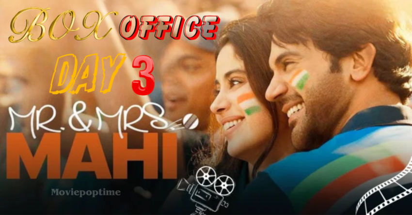 Mr & Mrs Mahi Box Office Day 3 (Early Trends) The First Weekend Ends On A Positive Note!