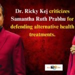 Dr. Ricky Kej criticizes Samantha Ruth Prabhu for defending alternative health treatments. She Was Trying To Slyly Put Down The Doctor…