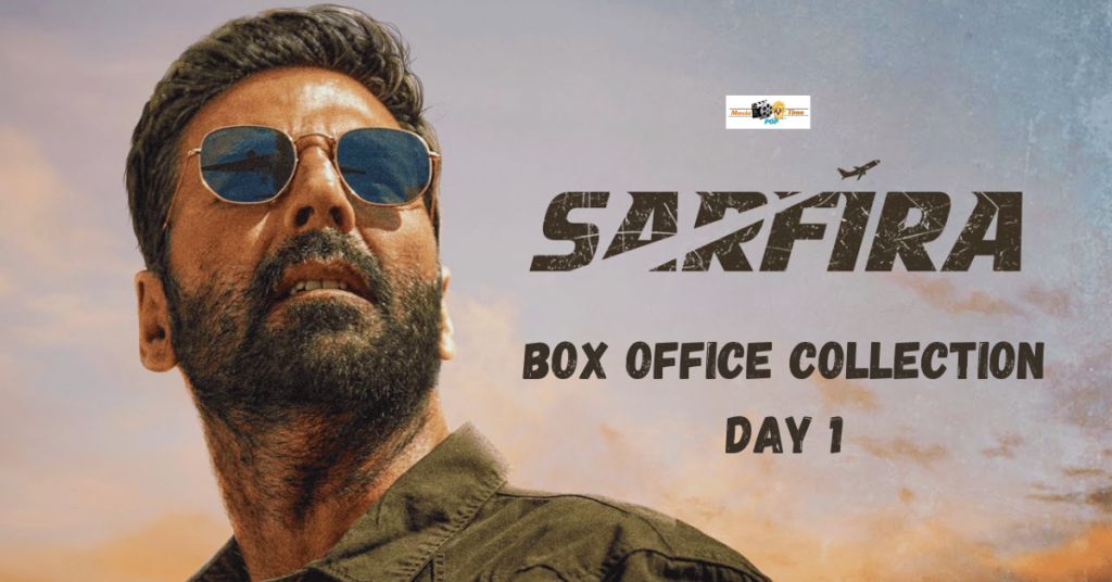 Sarfira box office collection day 1 The opening day earnings of the Akshay Kumar movie are listed below